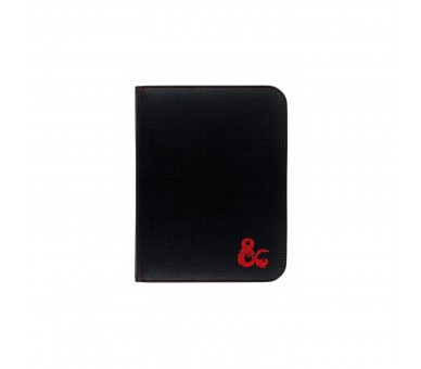 Carpeta Con Cremallera Ultra Pro 9 Bolsillos Negro