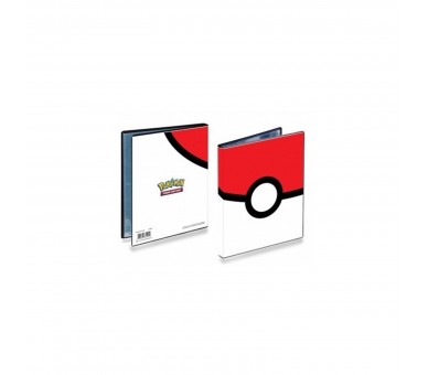 Archivador Portfolio Ultra Pro Pokemon Pokeball 4 Bolsillos