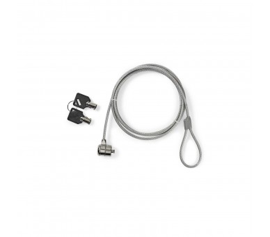 Nedis Candado Para Porttil  Tipo De Bloqueo: Llave  1.80 M