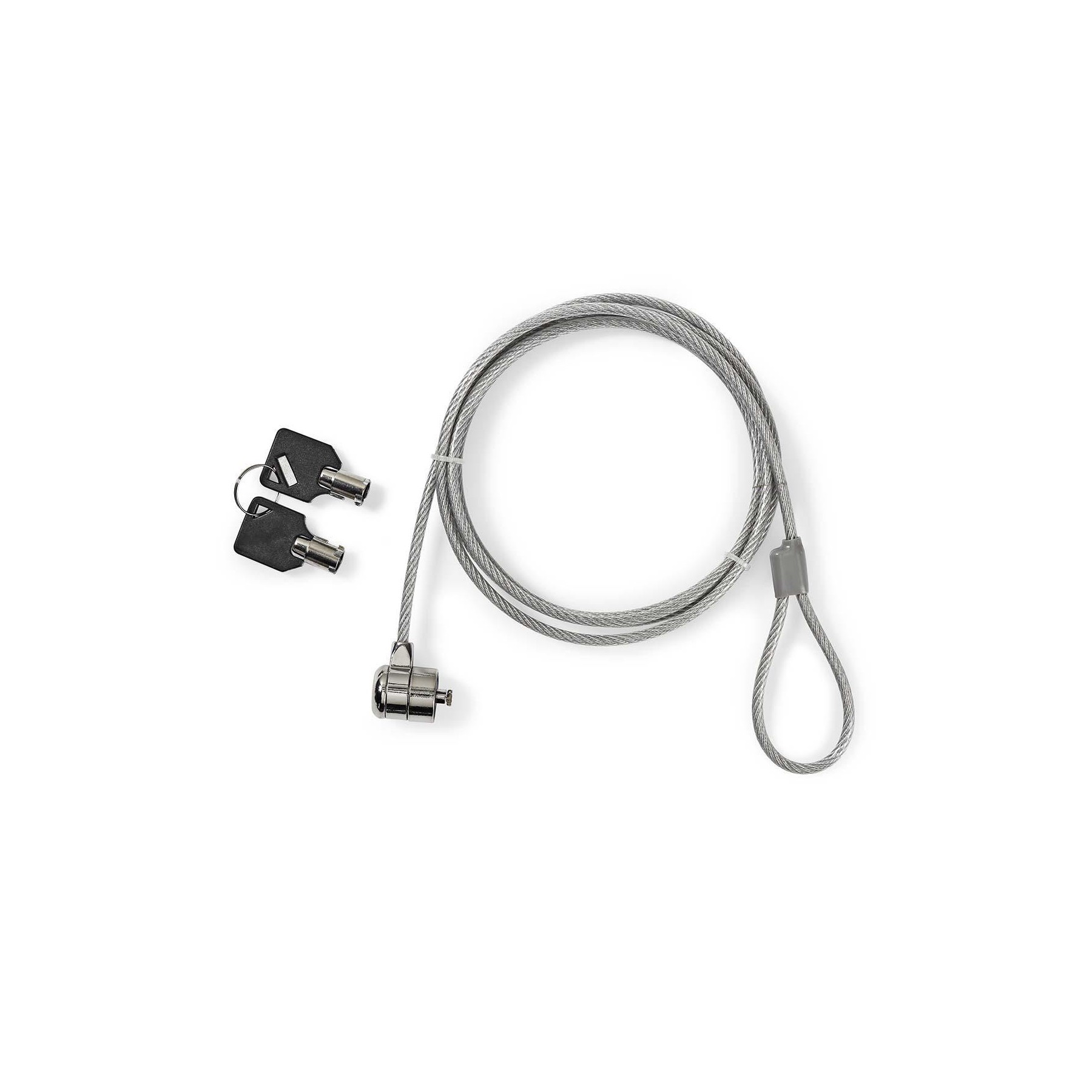 Nedis Candado Para Porttil  Tipo De Bloqueo: Llave  1.80 M