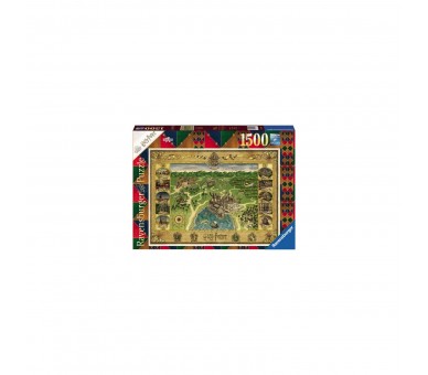 Puzle 1500 Harry Potter Mapa