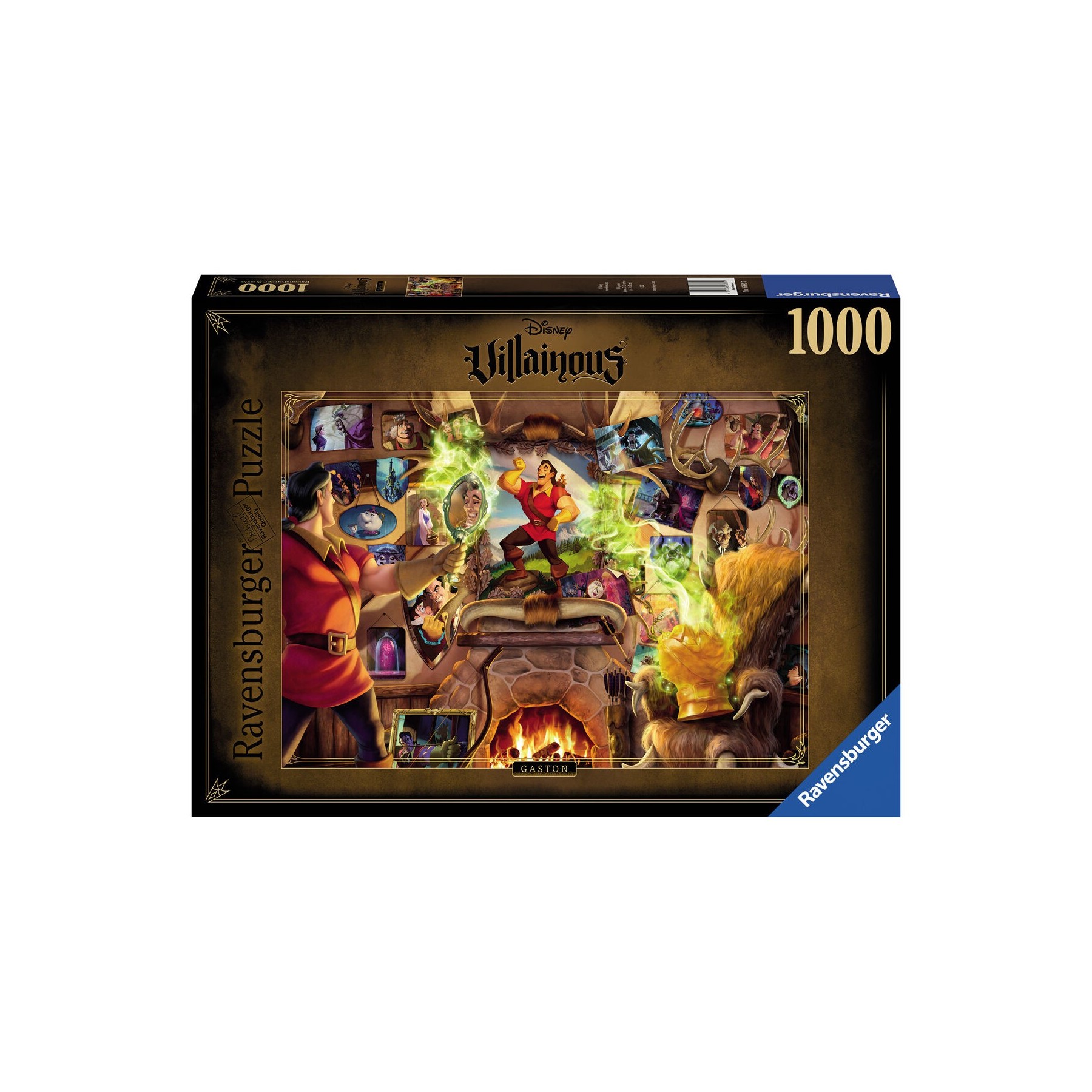 Puzle 1000 Disney Villanos Gaston