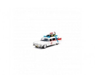 Coche Metal Cazafantasmas Ecto 1 Escala 1:24 7 Cm