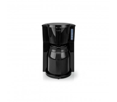 Nedis Cafetera  Cafe Filtrado  1.0 L  8 Copas  Negro
