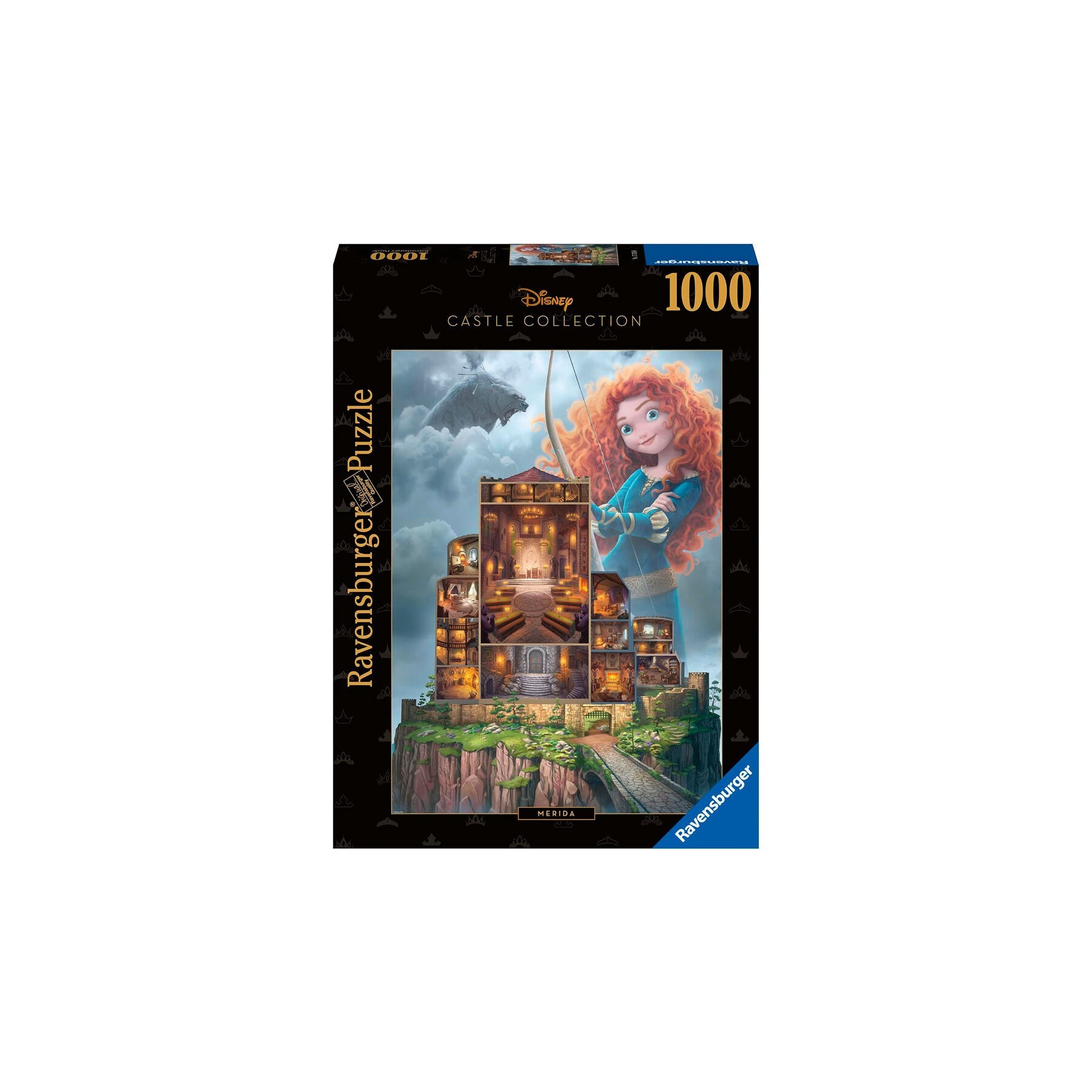 Puzzle Castillo Merida Brave Disney 1000Pzs
