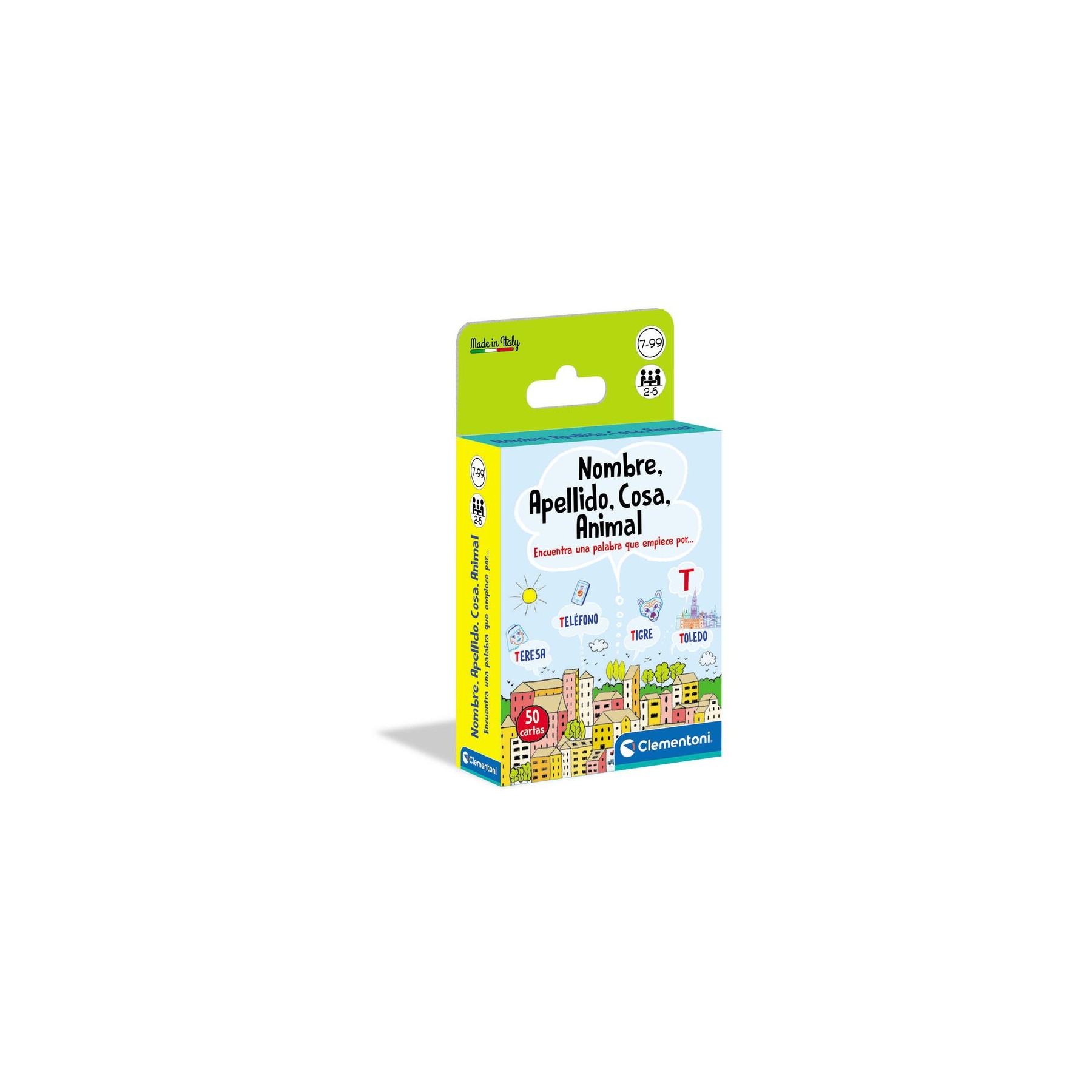 Juego Cartas Nombre Apellido Cosa Animal