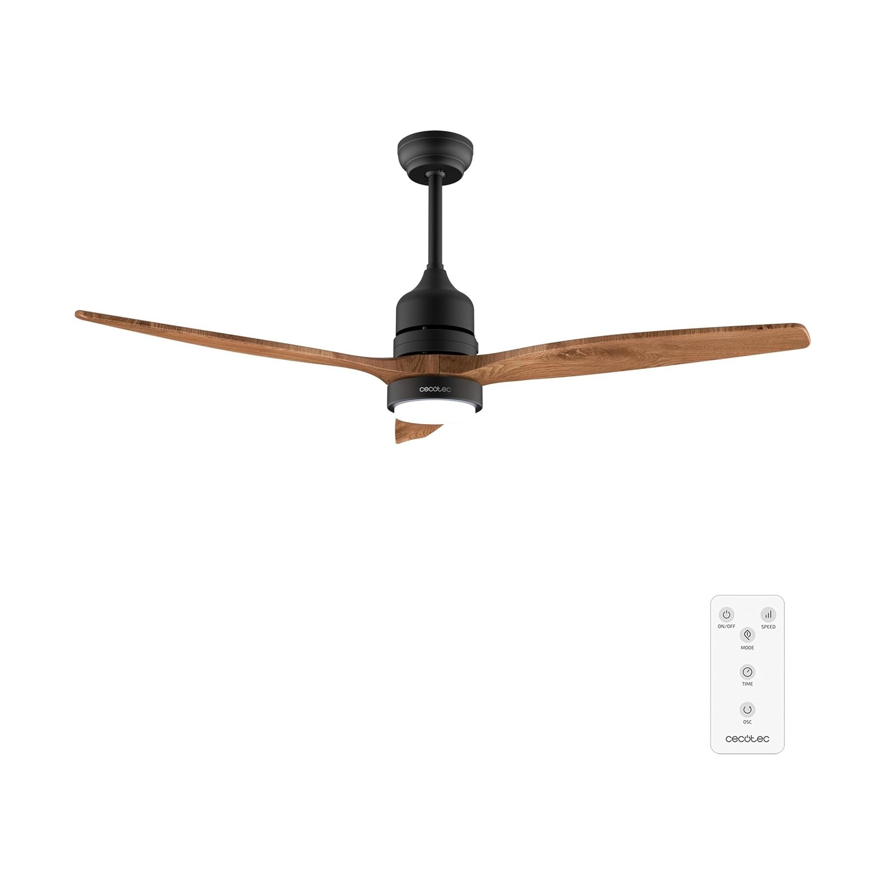 Ventilador Techo Cecotec Energysilence Aero 5275 Darkwood