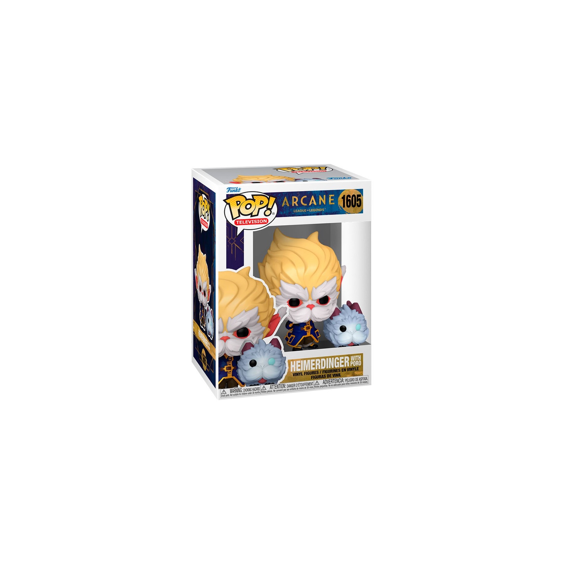 Figura Pop League Legends Arcane Heimerdinger With Poro