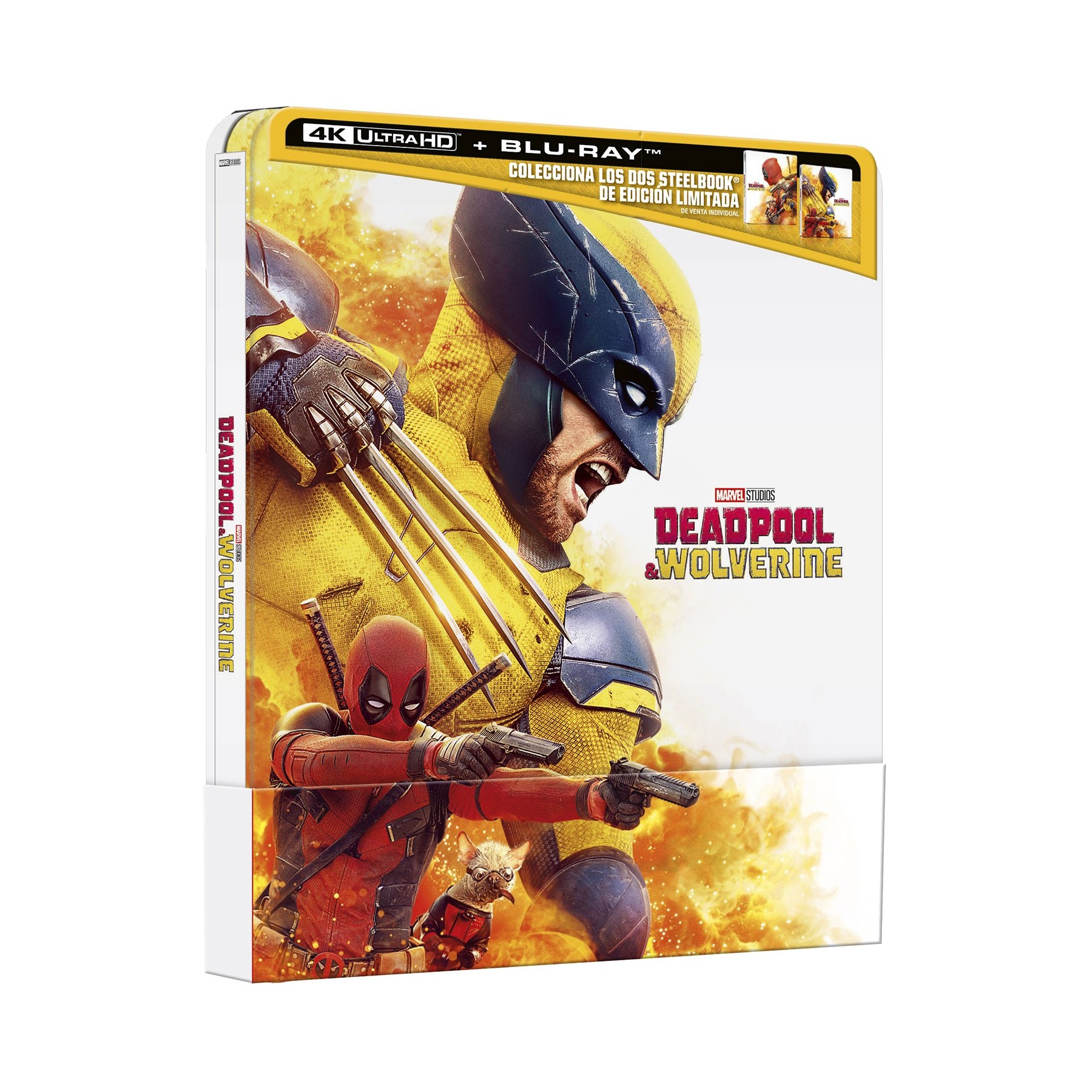 Deadpool Y Lobezno (4K Uhd - Steelbook 2 - Lobezno) - Bd Br