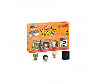 Blister 4 Figuras Bitty Pop Dragon Ball Z Frieza