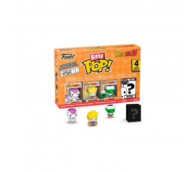 Blister 4 Figuras Bitty Pop Dragon Ball Z Kid Buu