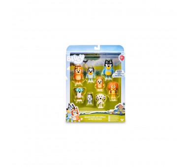 Blister 8 Figuras Bluey