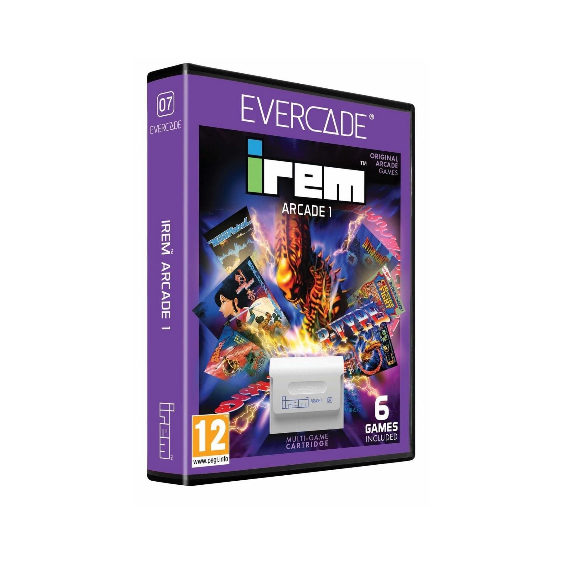 Cartucho Evercade IREM Arcade Collection 1