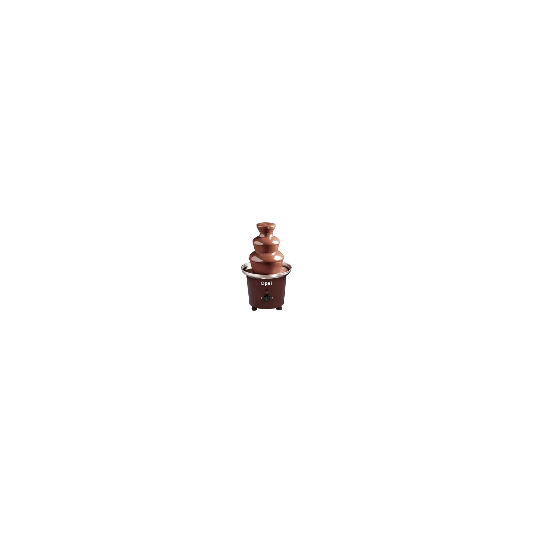 Foundue Fuente Te De Chocolate Opal 0,9L 100W 3 Niveles De T