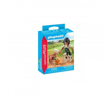 Playmobil -  Mujer Con Cabras