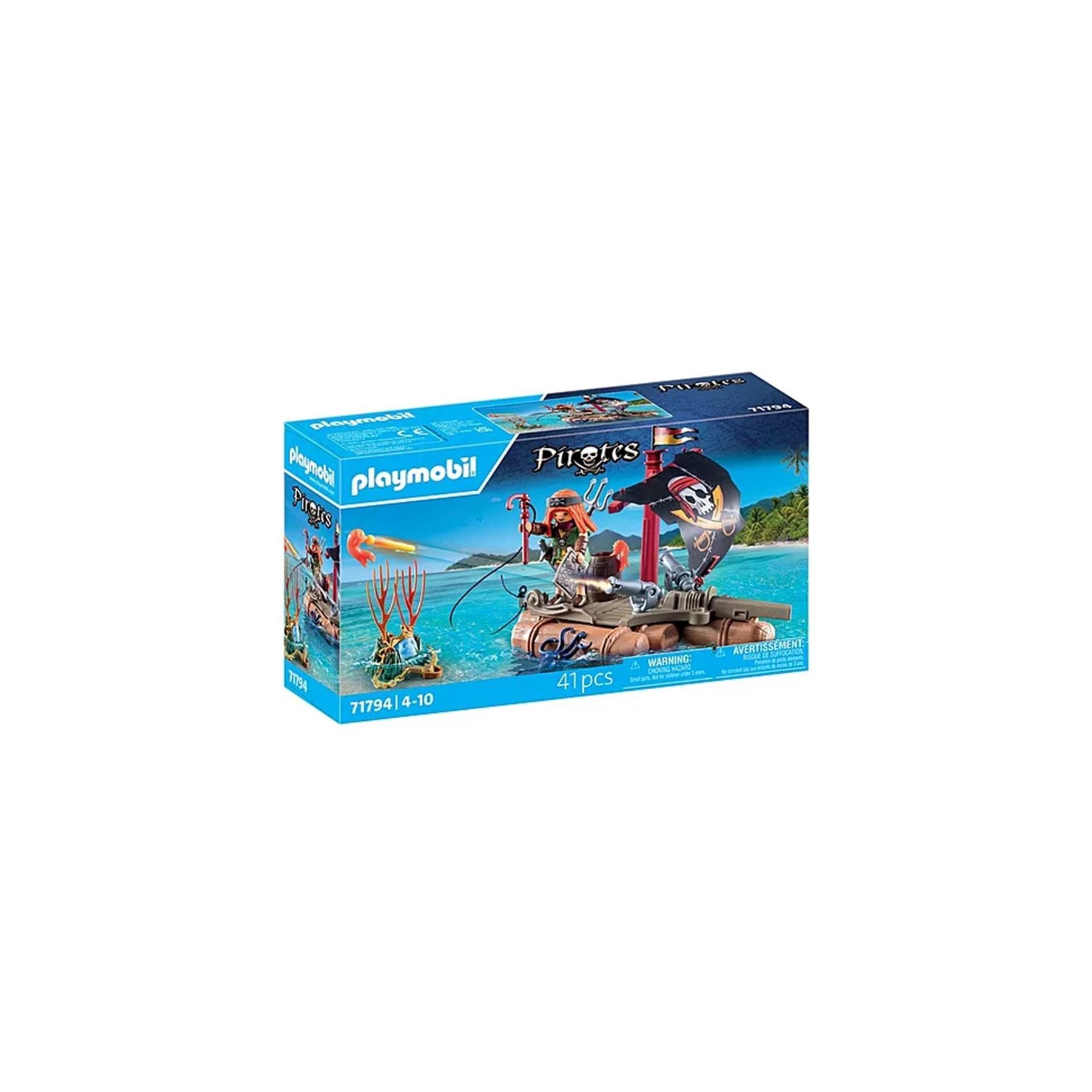 Playmobil -  Bote Pirata Con Tesoro
