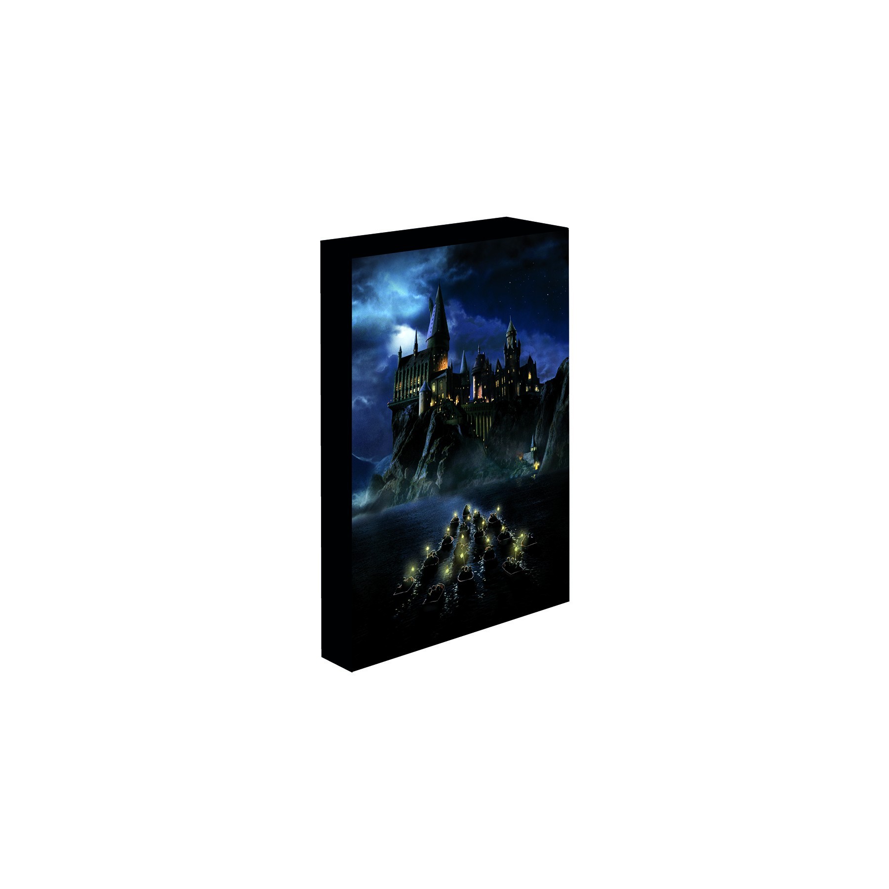 Harry Potter - Lienzo Con Iluminacin 30X40 Cm Hogwarts Schoo