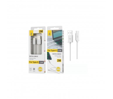 Jc B2521 Blanco / Cable Usb-C (M) A Usb-A (M) 2M