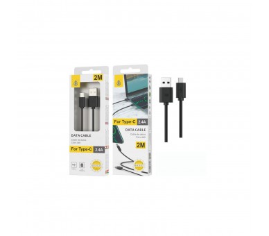 Jc B2521 Negro / Cable Usb-C (M) A Usb-A (M) 2M