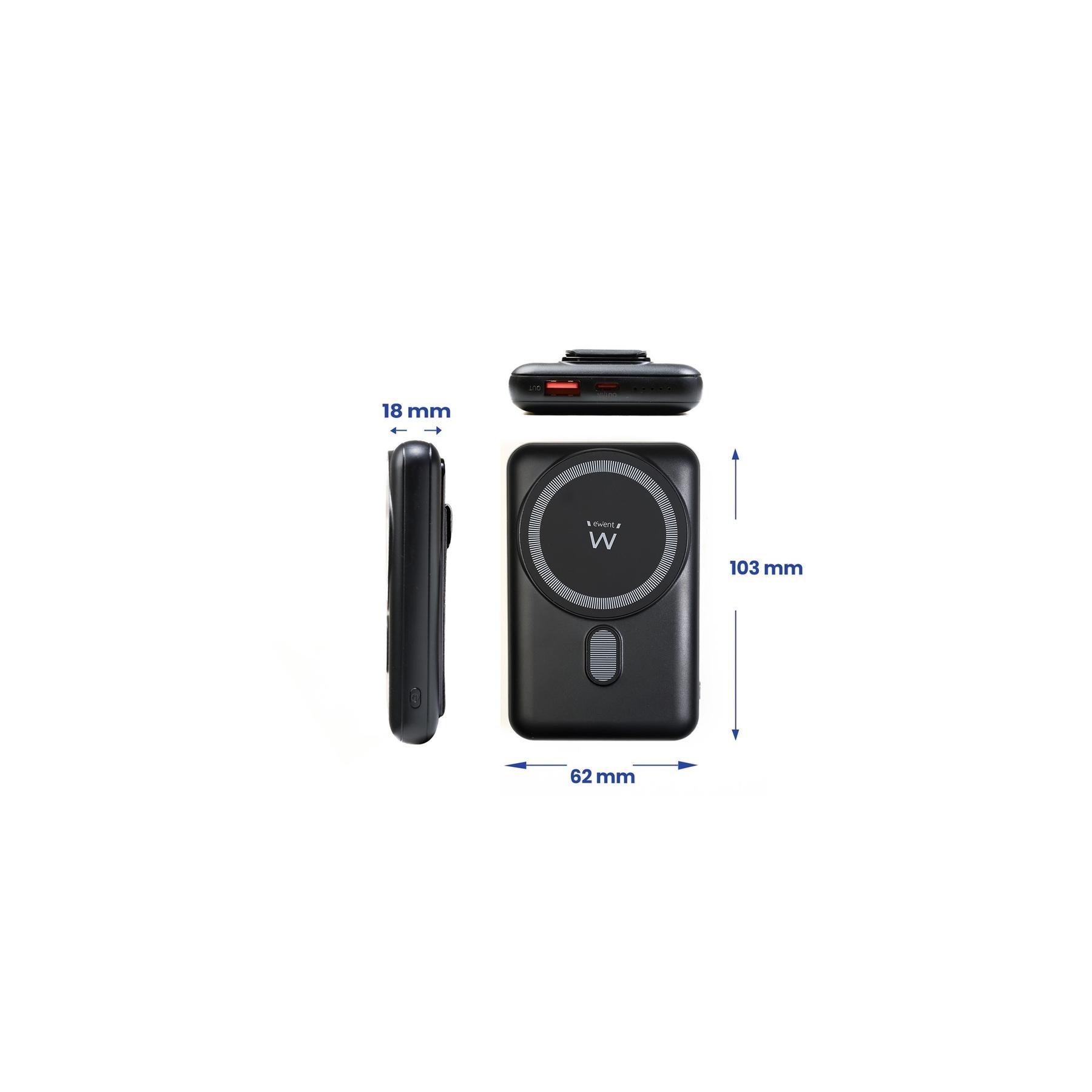 Powerbank Ewent Ew1162 Wireless Magsafe 10000Mah