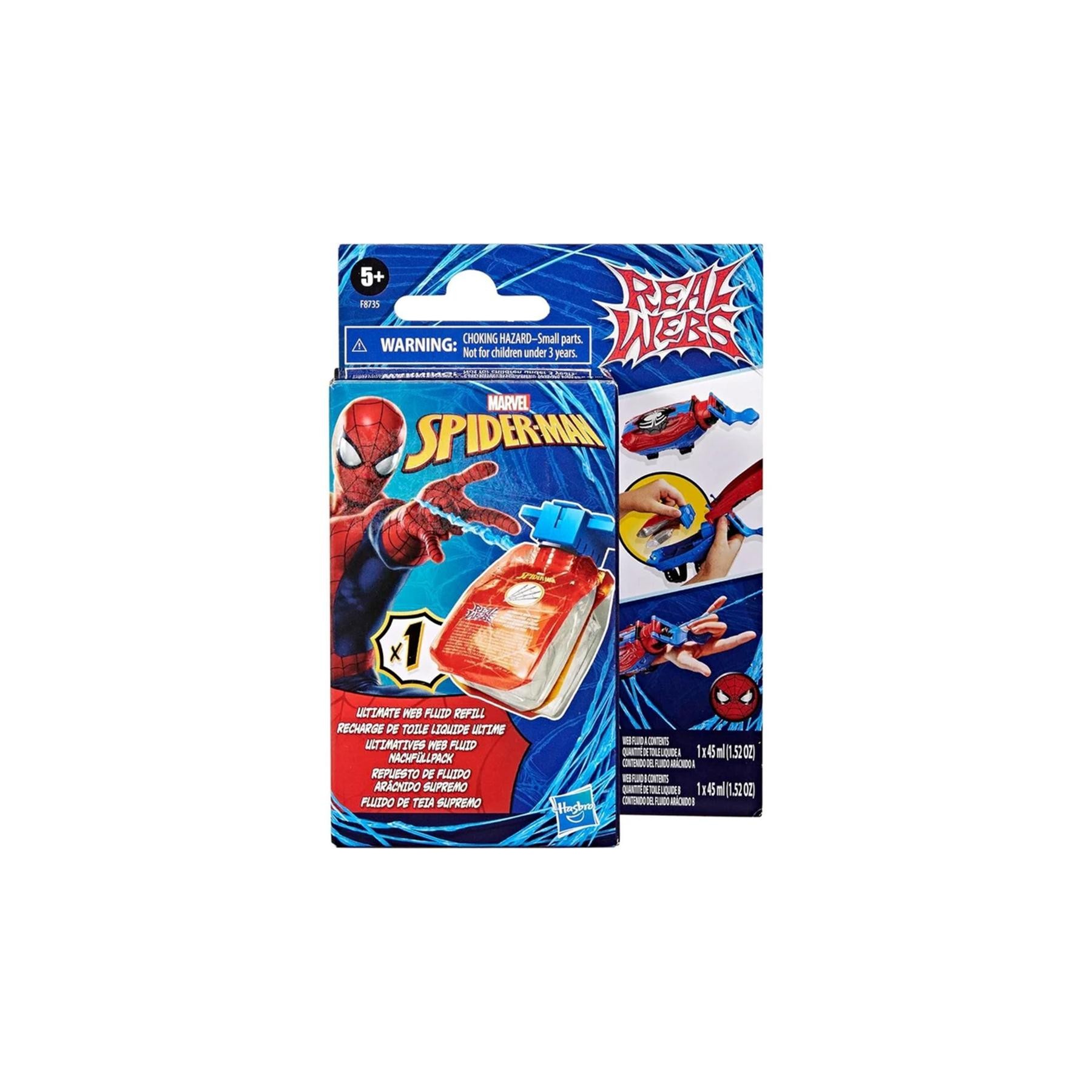 Hasbro Marvel Spiderman Real Webs Refil Pack