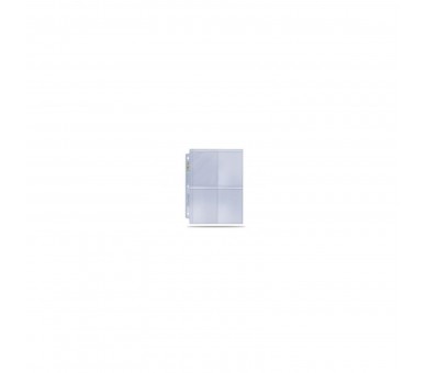 Up Hojas 4 Bolsillos Para Toploader  (100)