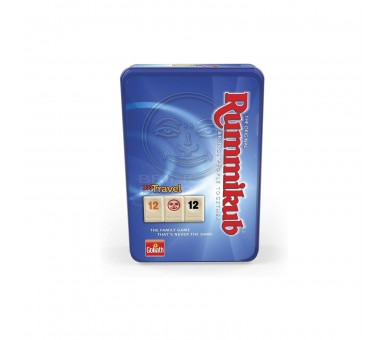 Rummikub Viaje En Caja Metalica