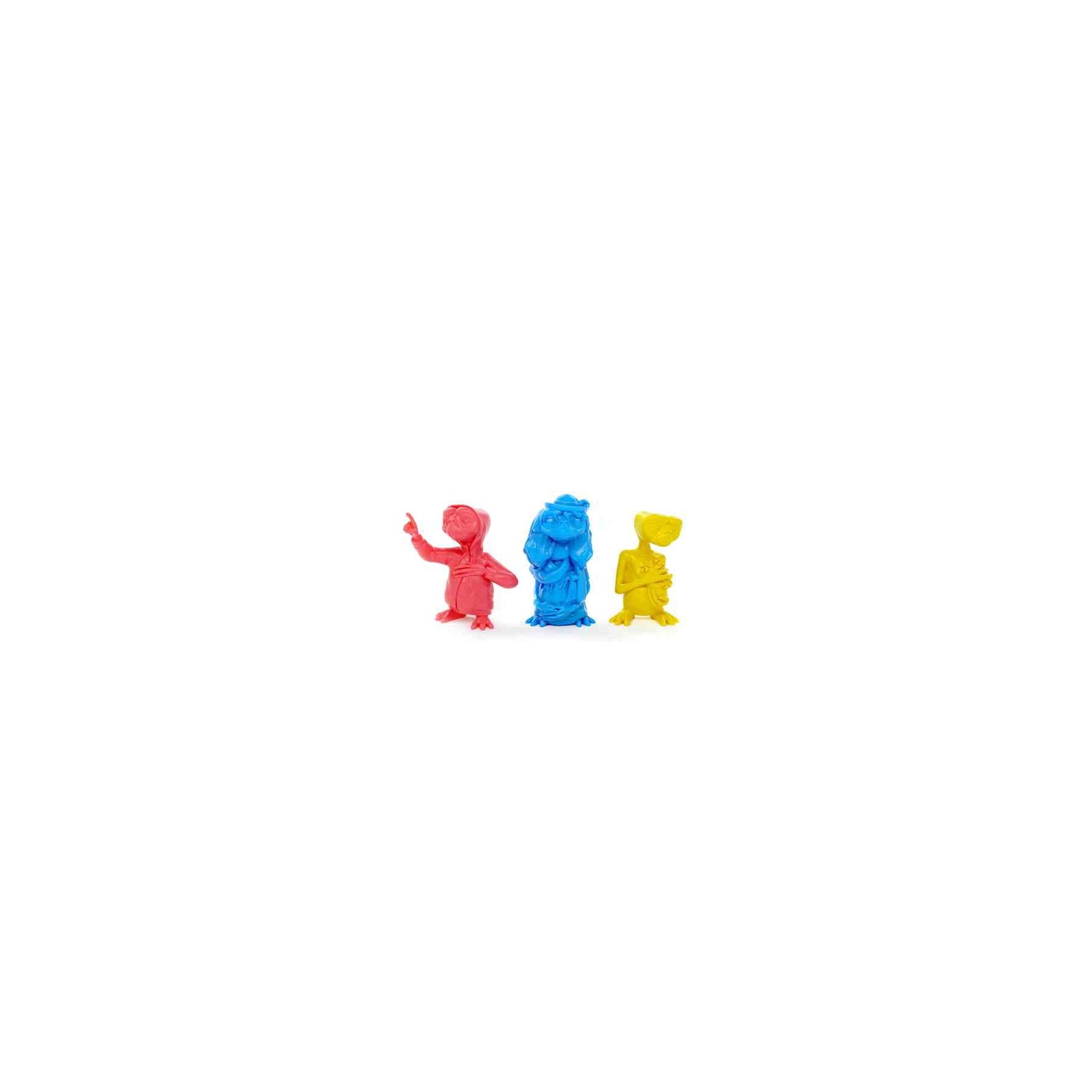 Set 3 Figuritas E.T Pvc Colores  5 Cm