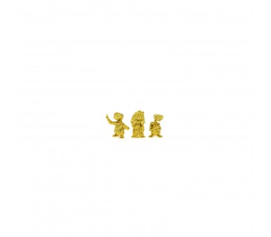 Set 3 Figuritas E.T Pvc Golden 5 Cm