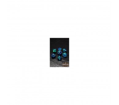 Rawblade Gothic Set Dados Blue (7)