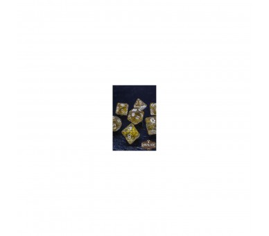 Rawblade Glitter Set Dados Yellow (7)