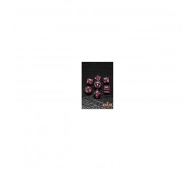 Rawblade Glitter Set Dados Purple (7)