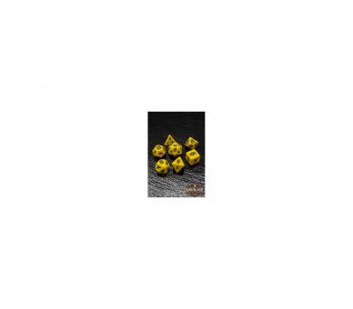 Rawblade Opaque Set Dados Yellow(7)