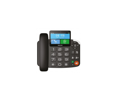 Maxcom Mm42D Se Telefono Fijo (4G) Black (No Rj11)