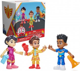 Set 3 Figuras Equipo De Rescate