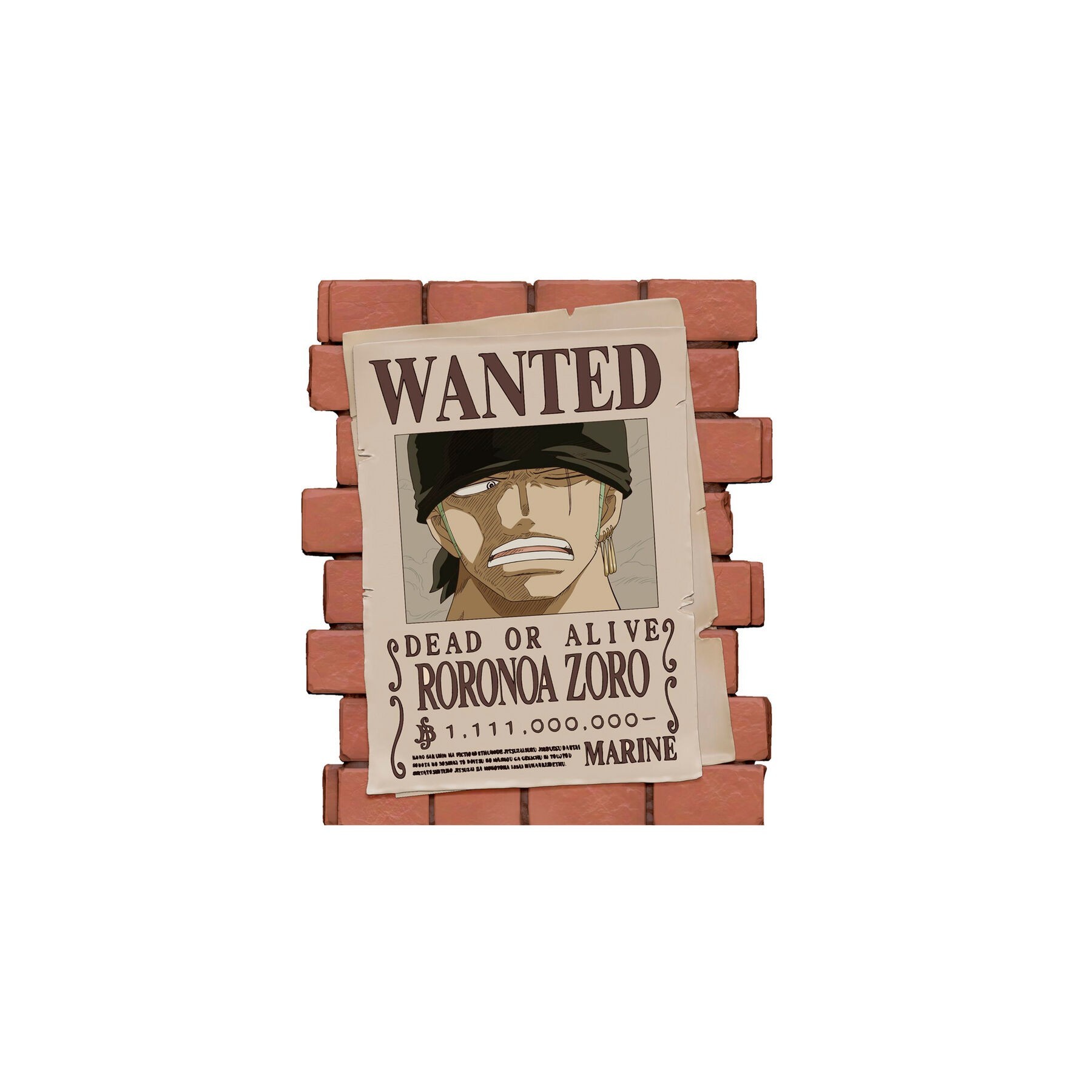 Figura Hucha Zoro Luffy One Piece 16Cm