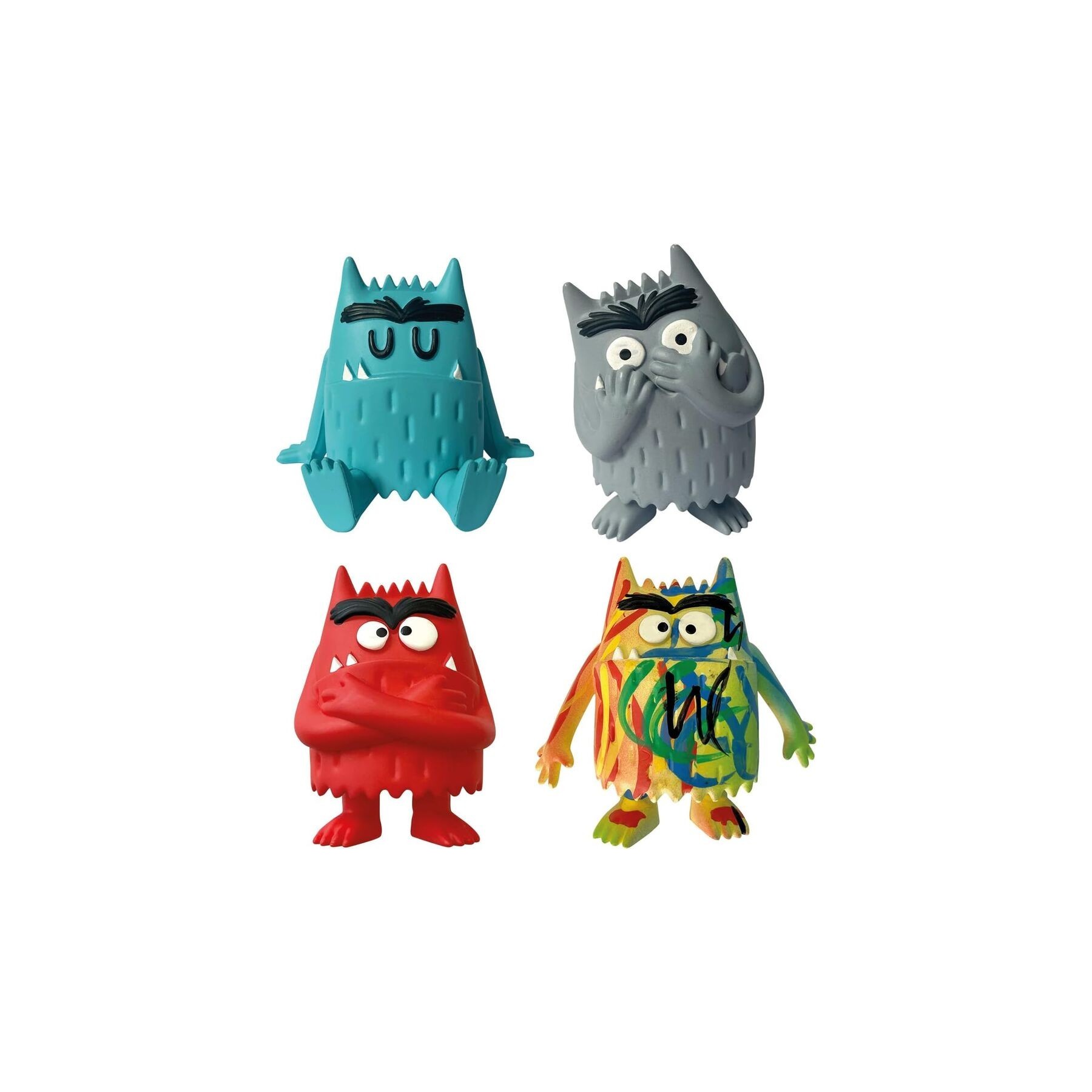 Blister Figuras El Monstruo De Colores