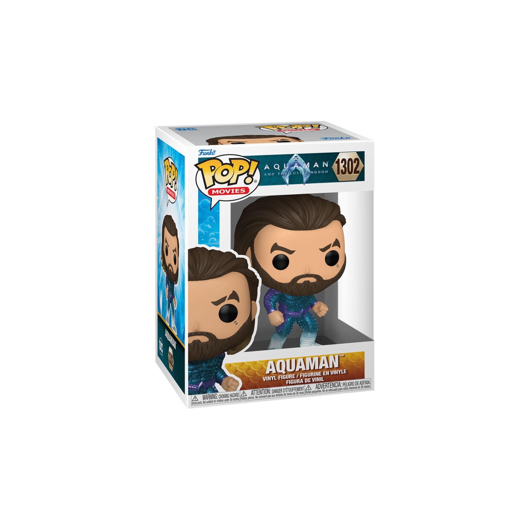 Figura Pop Dc Comics Aquaman Y El Reino Perdido Aquaman