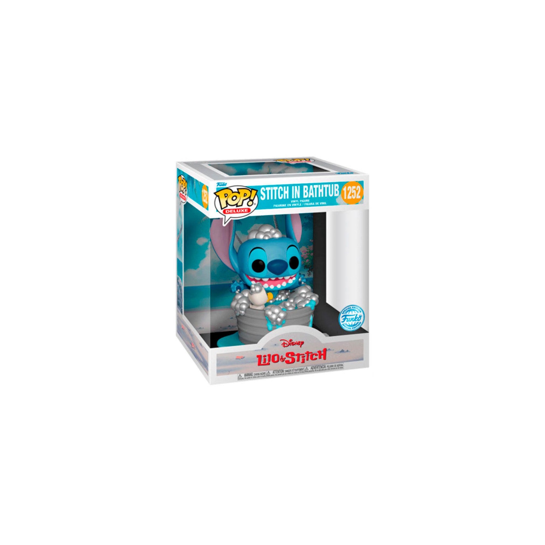 Figura Pop Disney Lilo & Stitch Stitch In Bathtub Exclusiv