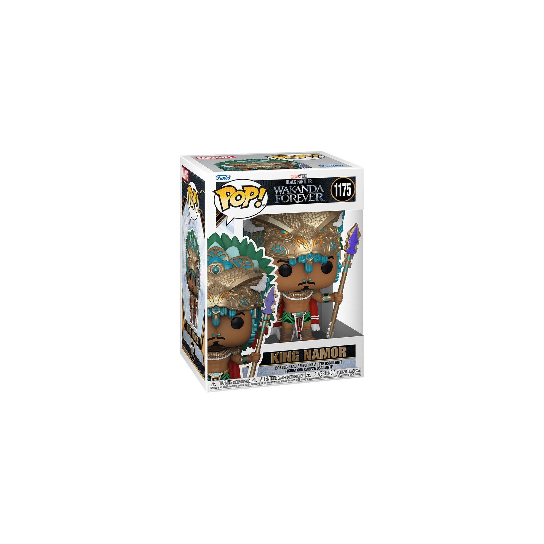 Figura Pop Marvel Black Panther Wakanda Forever King Namor