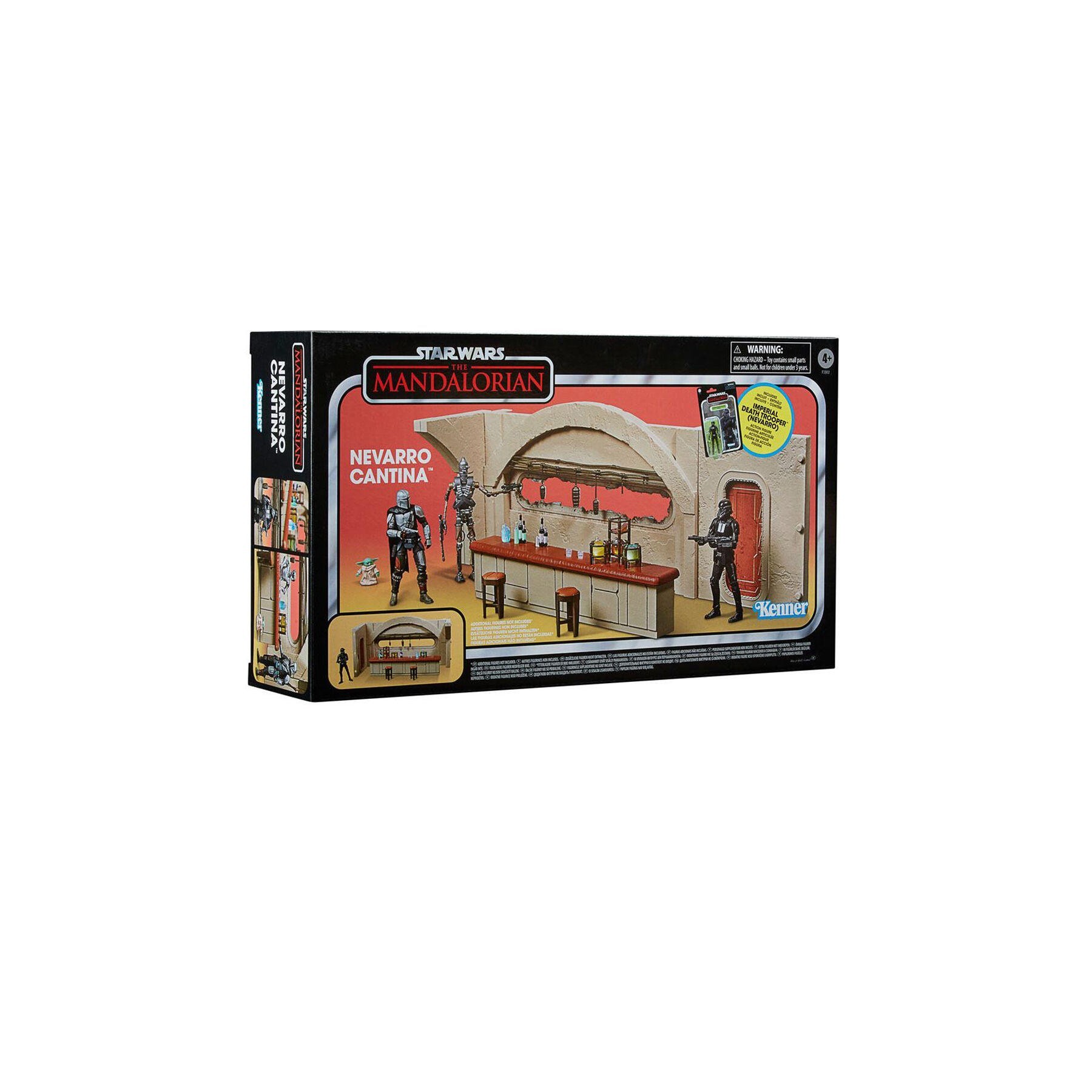 Escenario Nevarro Cantina + Figura Imperial Death Trooper Ma