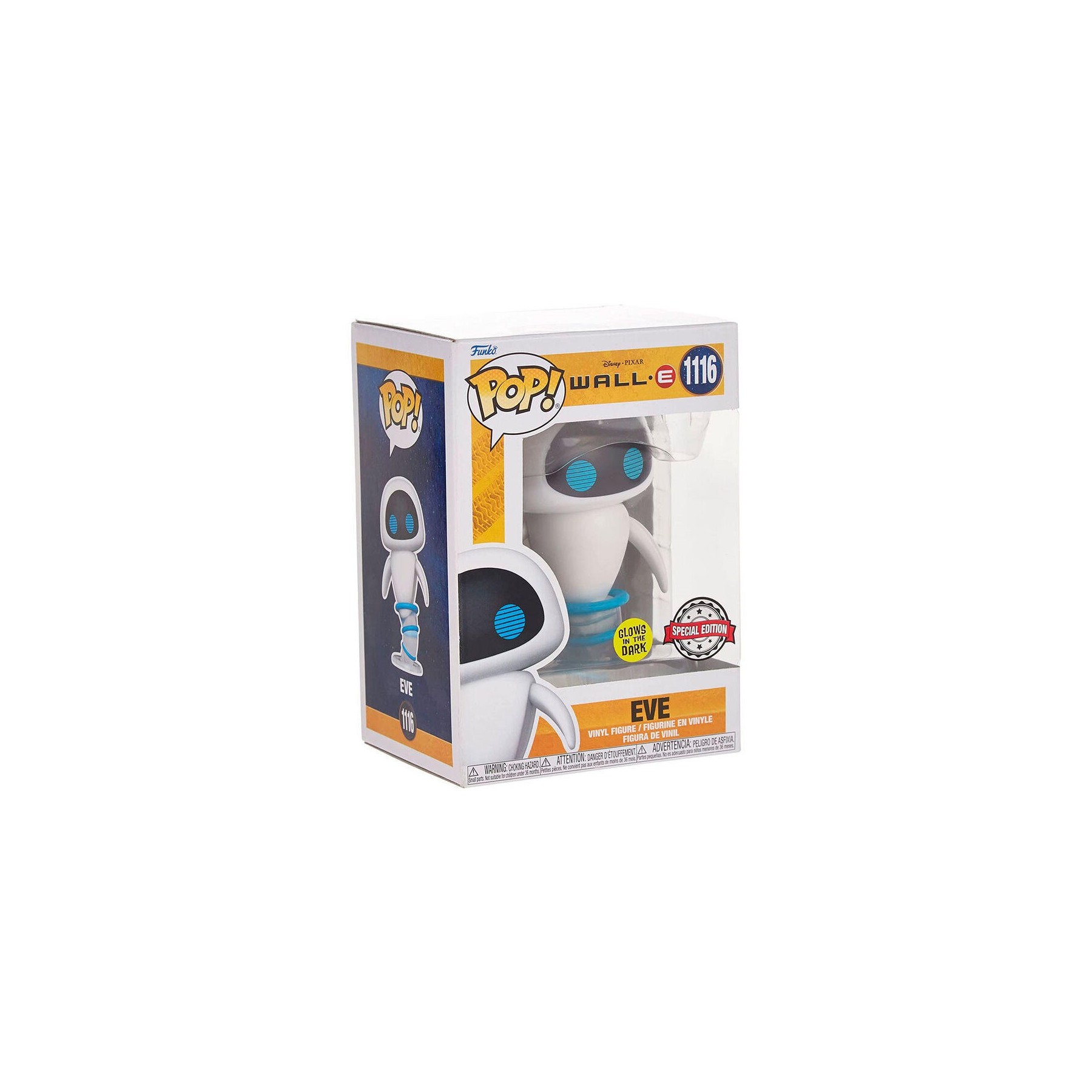 Figura Pop Disney Pixar Wall-E Eve Exclusive