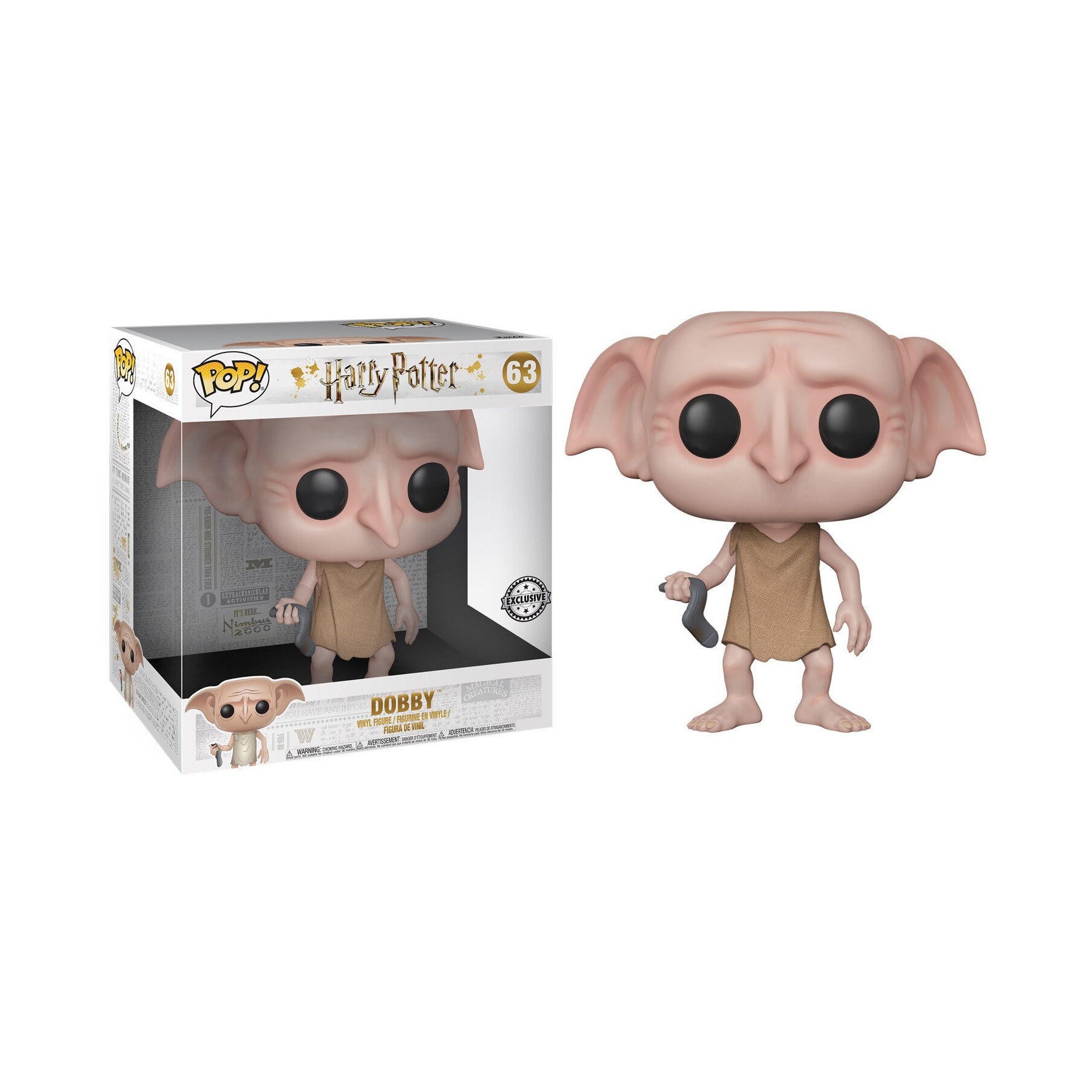 Figura Funko Pop Harry Potter Dobby Exclusive 23Cm