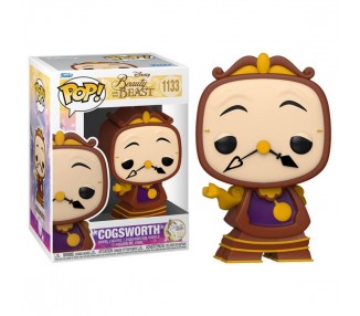 Figura Pop Disney La Bella Y La Bestia Cogsworth