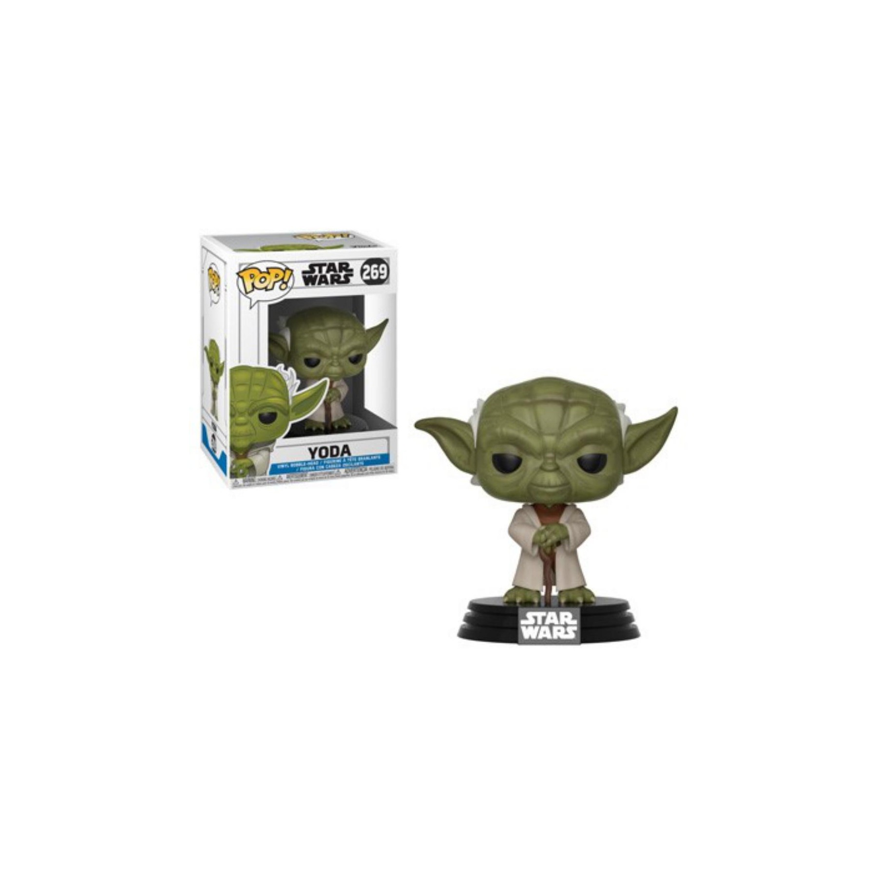 Figura Funko Pop Star Wars Clone Wars Yoda
