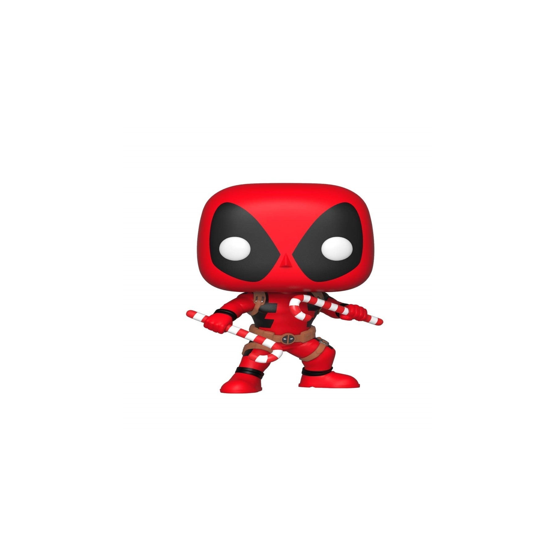 Figura Pop Marvel Holiday Deadpool With Candy Canes