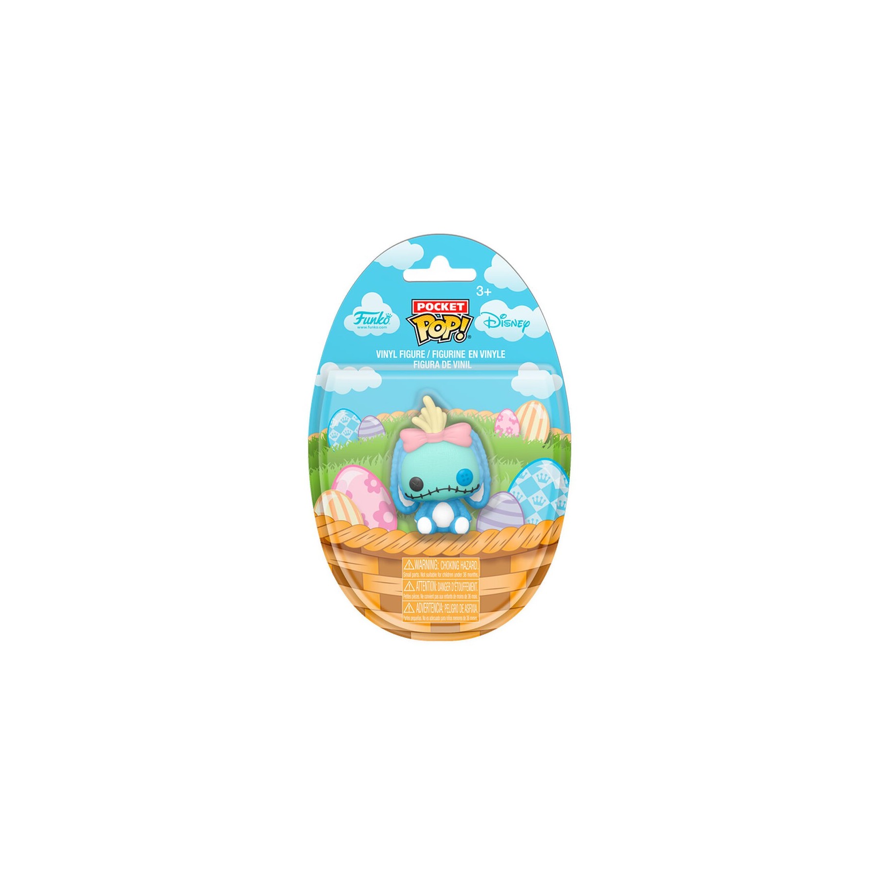 Figura Pocket Pop Disney Stitch Scrump Conejo De Pascua 16 U
