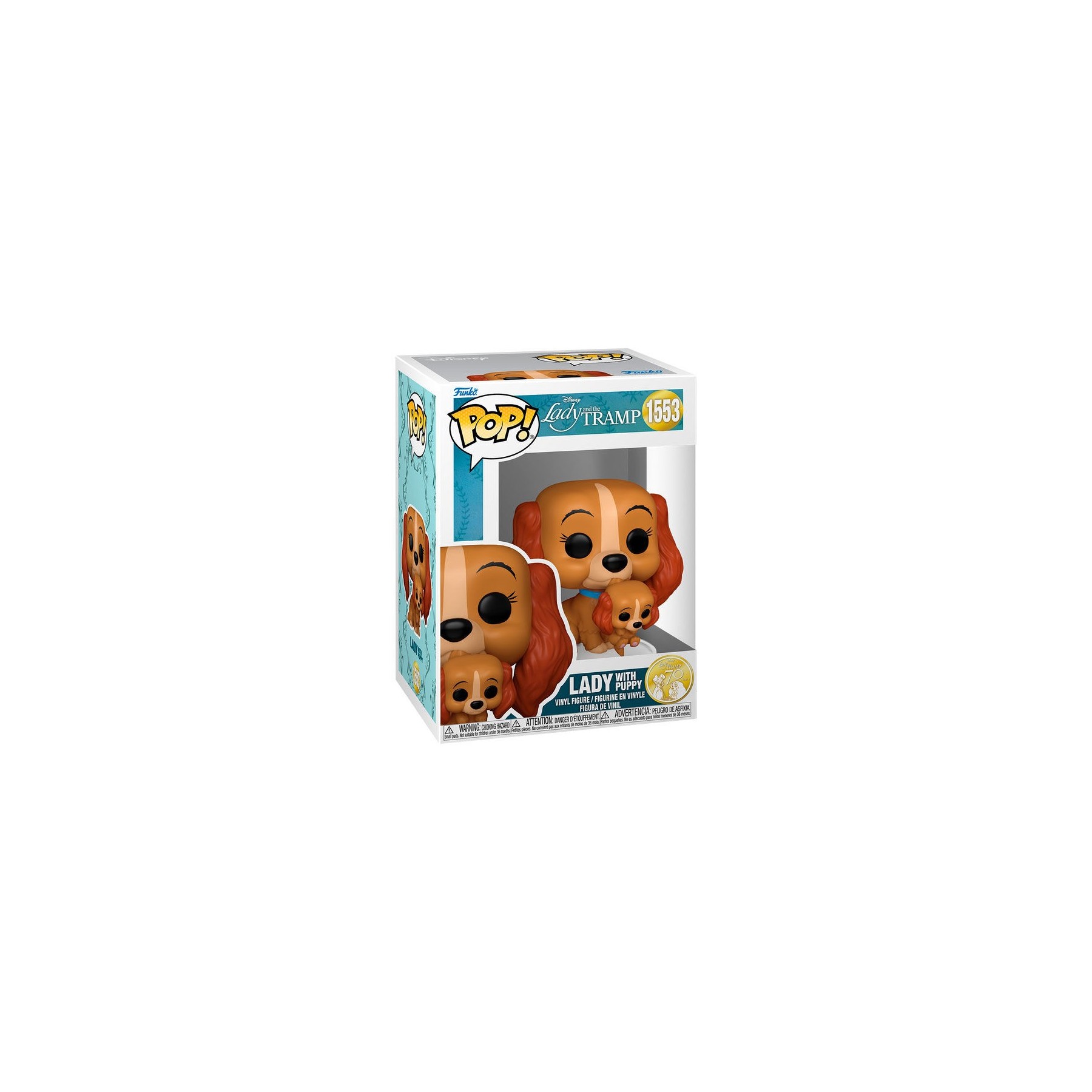 Figura Pop Disney La Dama Y El Vagabundo Lady With Puppy
