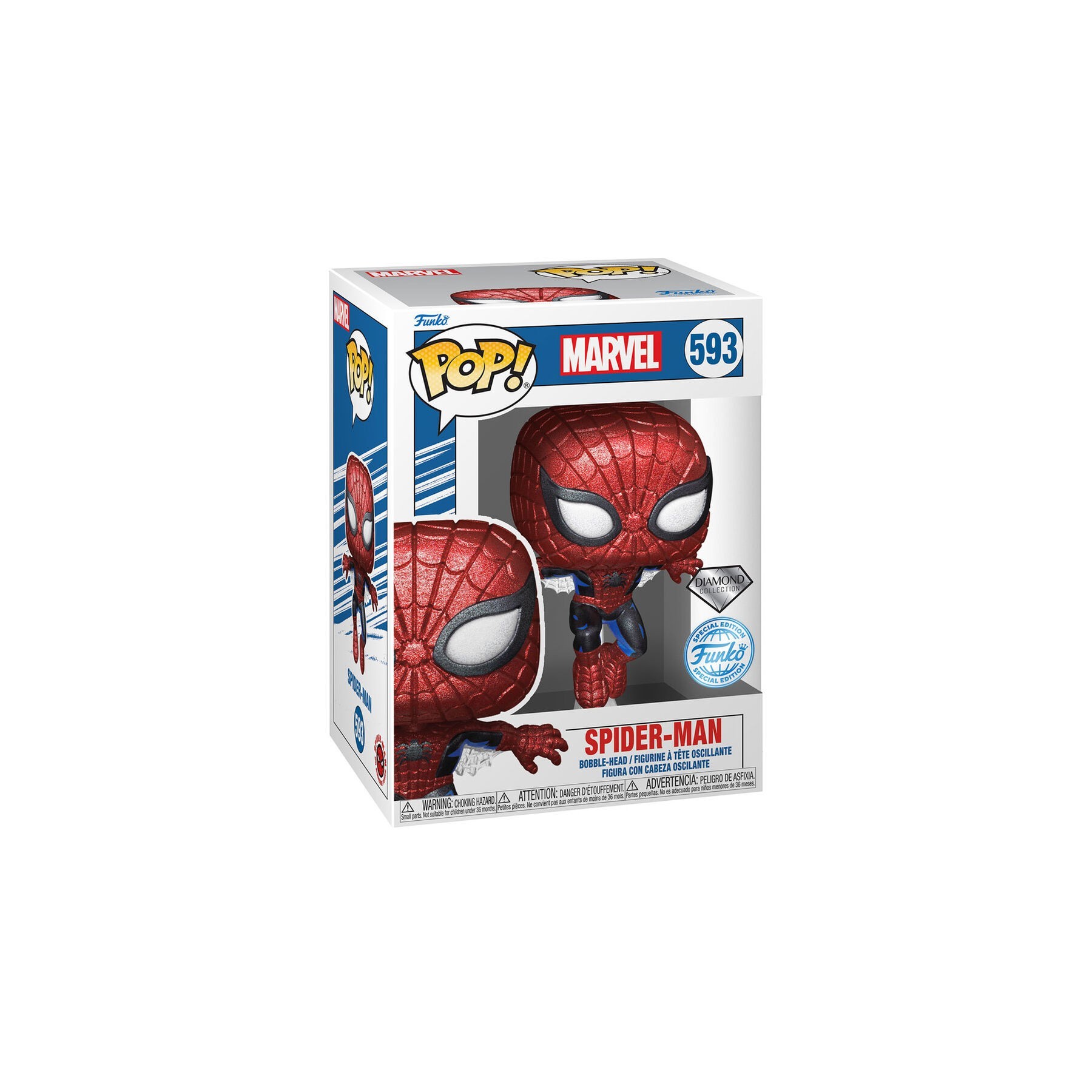 Figura Pop Marvel Spiderman Exclusive