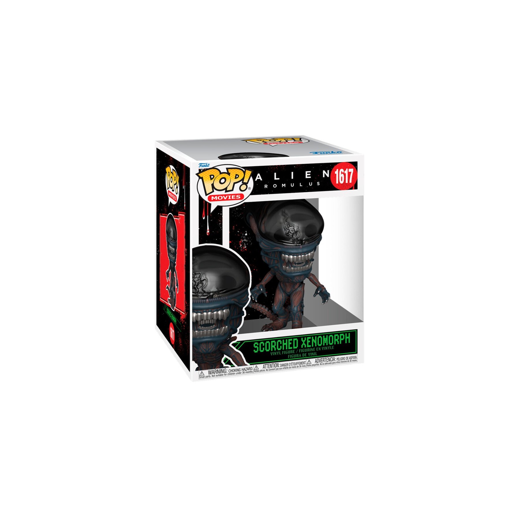 Figura Pop Super Alien Romulus Scorched Xenomorph